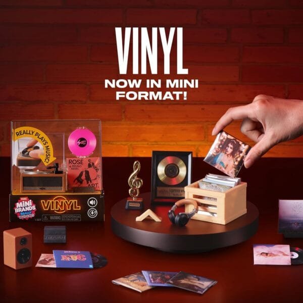 img_5557 Mini Brands Really Works Vinyl Playset Series 1 by ZURU – Functional Mini Vinyl Record Player