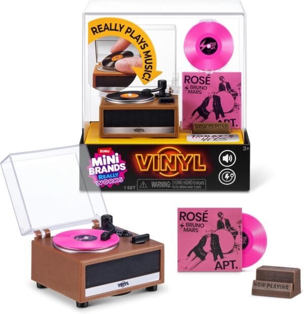 img_5558 Mini Brands Really Works Vinyl Playset Series 1 by ZURU – Functional Mini Vinyl Record Player