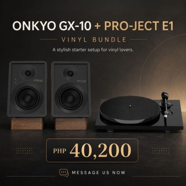ONKYO GX-10 + PRO-JECT E1