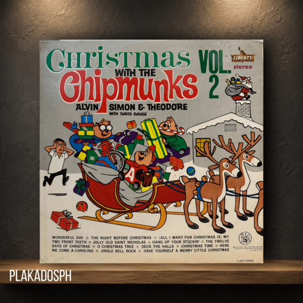 The Chipmunks : Alvin, Simon & Theodore With David Seville – Christmas With The Chipmunks Vol. 2